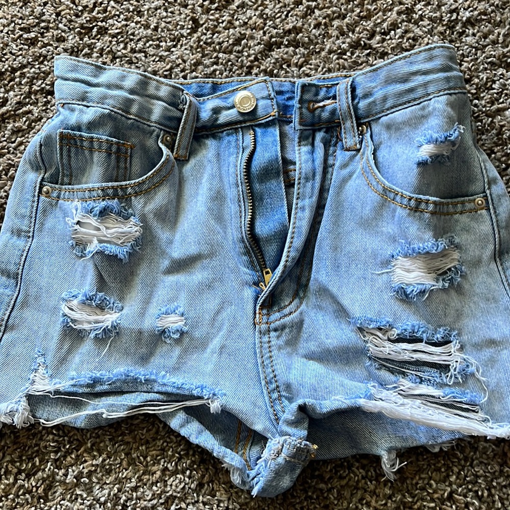 SIZE 00 JEAN SHORTS